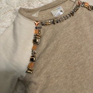 Bedazzled sweater